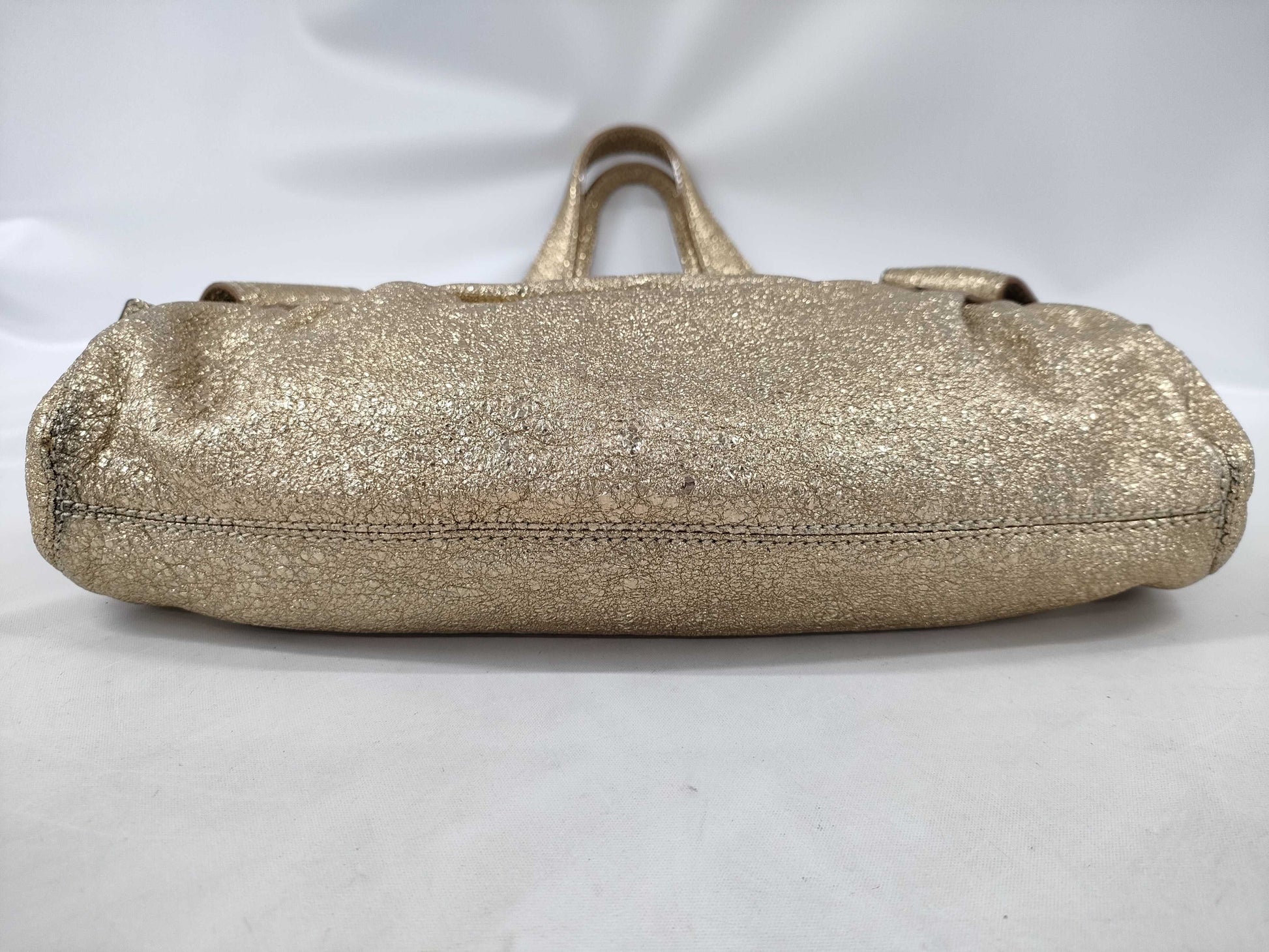 Moschino Mini Bag Gold Handbag