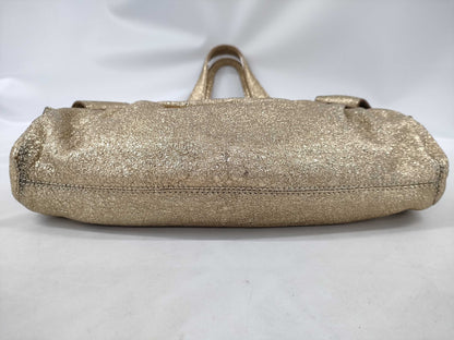 Moschino Mini Bag Gold Handbag