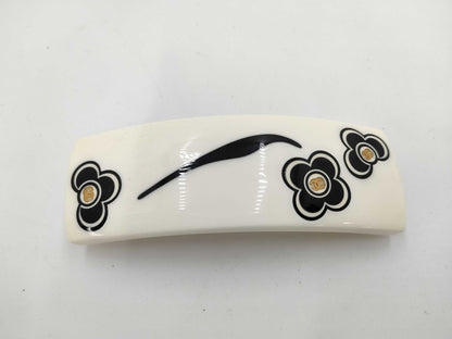 CHANEL Camellia Pla Barrette Hair Accessory