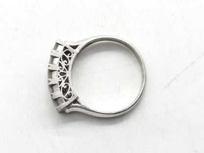 D0.80ct Pt900 3.4g Ring 