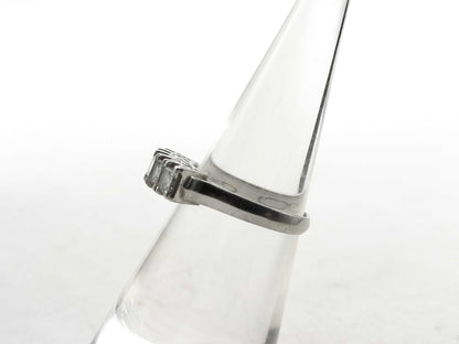 D0.80ct Pt900 3.4g Ring 
