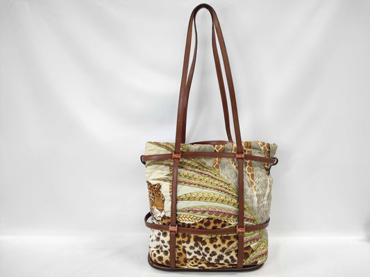 Salvatore Ferragamo Animal Tote AU-21 Shoulder Bag