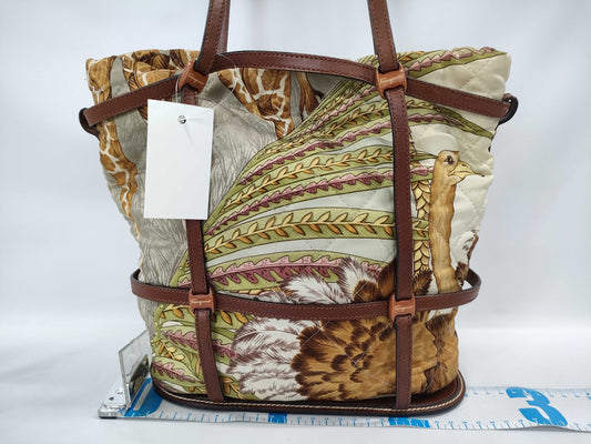 Salvatore Ferragamo Animal Tote AU-21 Shoulder Bag