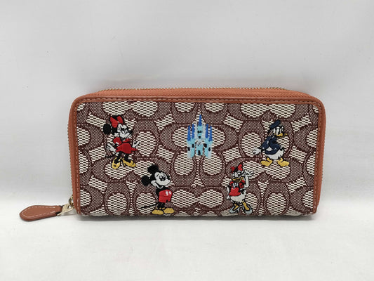 COACH Mickey Mouse Long Wallet C8578 Wallet