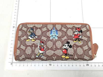 COACH Mickey Mouse Long Wallet C8578 Wallet