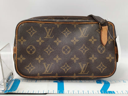 LOUIS VUITTON Monogram M51828 Pochette Marly Bandouliere Shoulder Bag