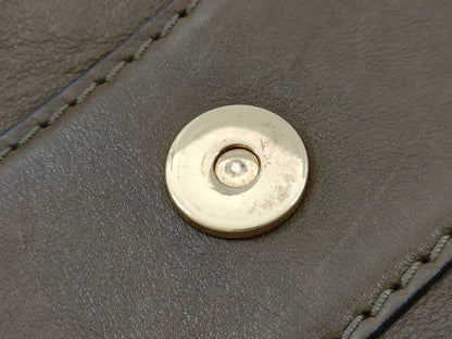 GUCCI Bamboo Chain Shoulder Bag with Fur 269927
