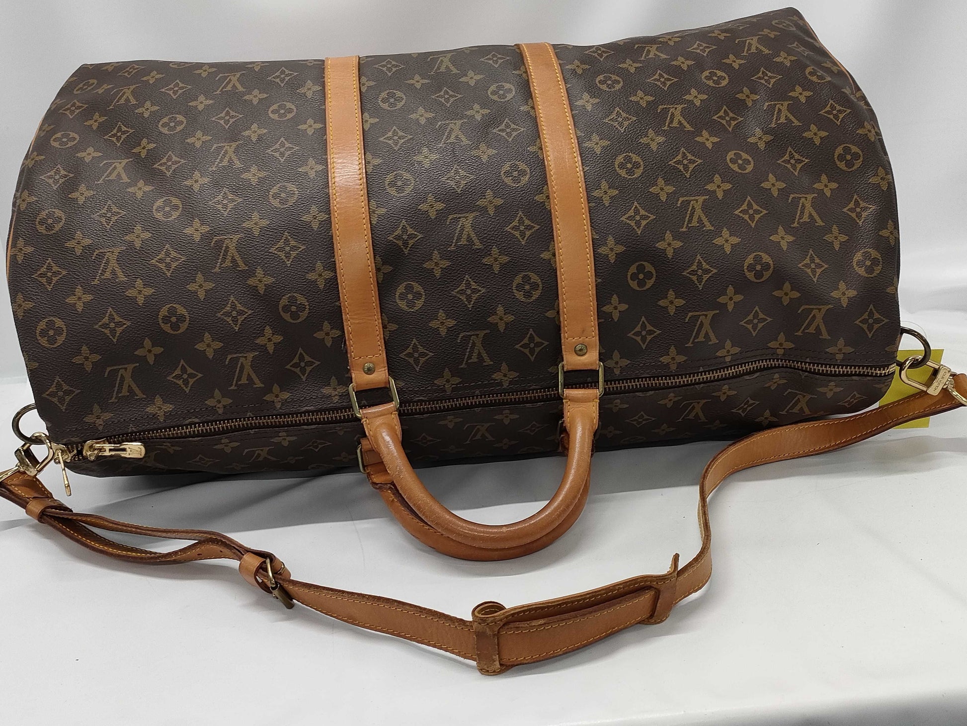 LOUIS VUITTON FH0940 Monogram M41412 Keepall Bandouliere 60 Boston Bag