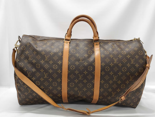 LOUIS VUITTON FH0940 Monogram M41412 Keepall Bandouliere 60 Boston Bag