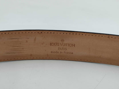 LOUIS VUITTON Santur Classic Noir Belt