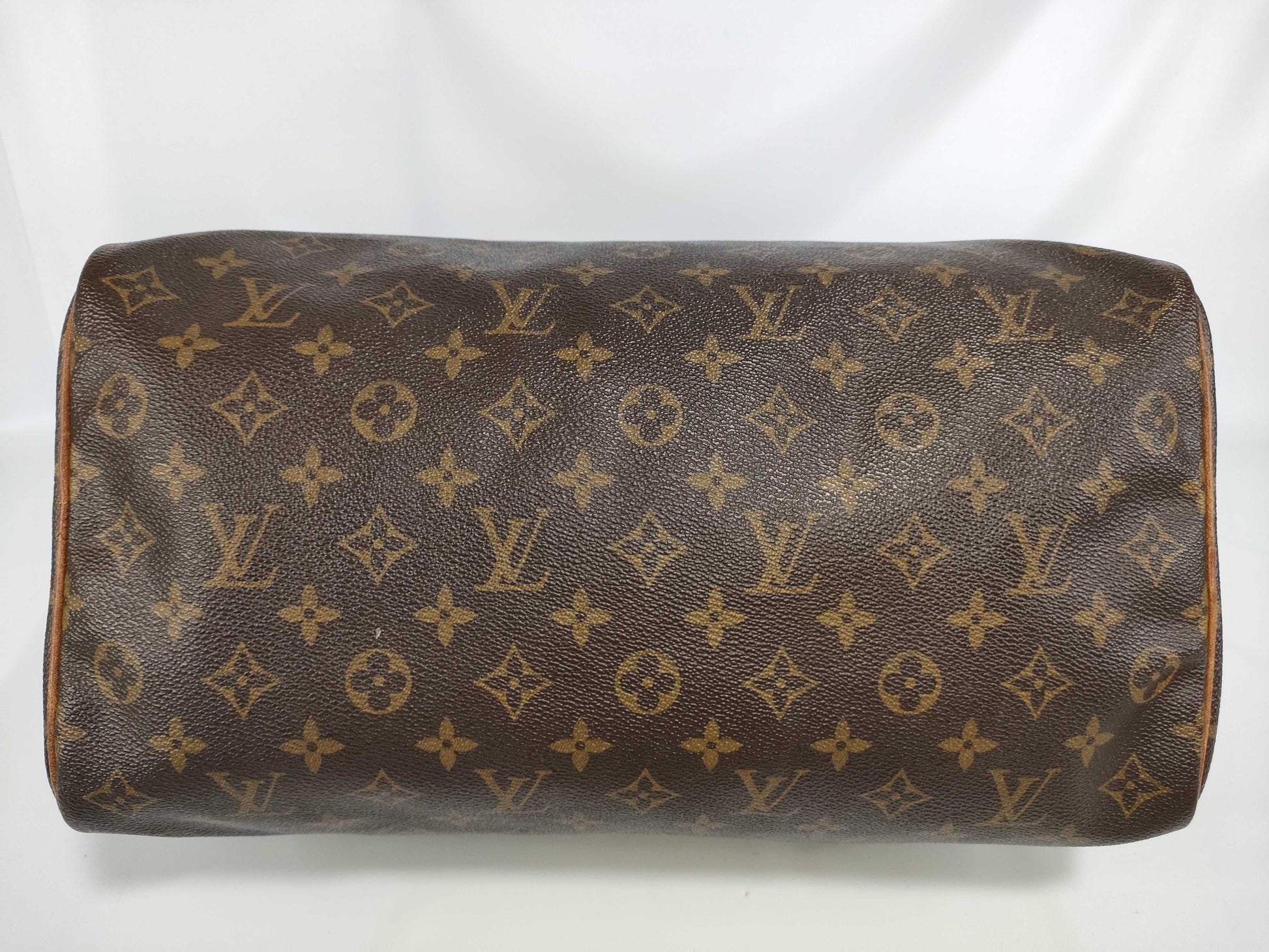 LOUIS VUITTON [Serial Number] RFID Unverifiable 884FC Monogram Speedy 35 Boston Bag