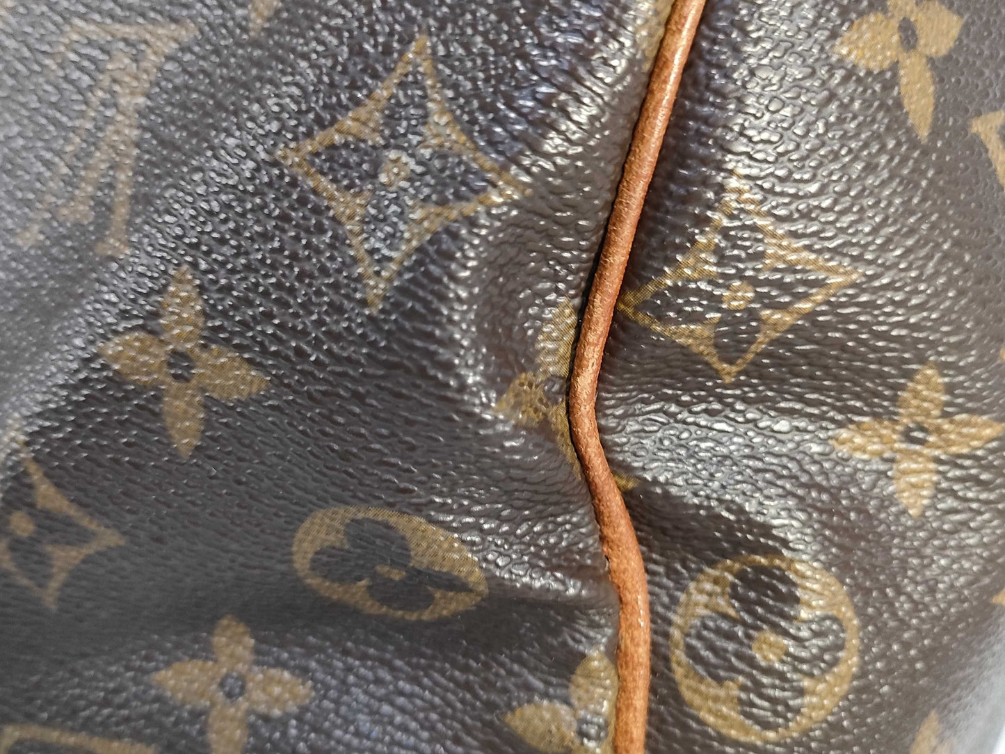 LOUIS VUITTON [Serial Number] RFID Unverifiable 884FC Monogram Speedy 35 Boston Bag