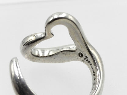 Tiffany & Co. Peretti Open Heart Ring, 6.3g