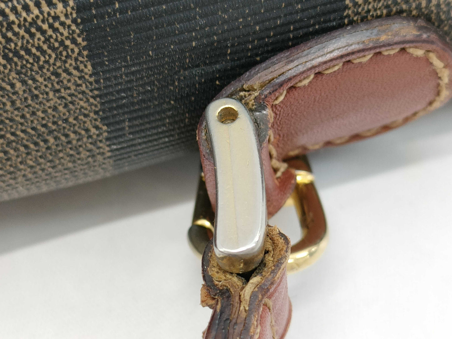 FENDI Pecan Pattern 2-Way Handbag 