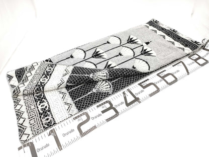 CHANEL scarf with Coco mark, cashmere, and tag