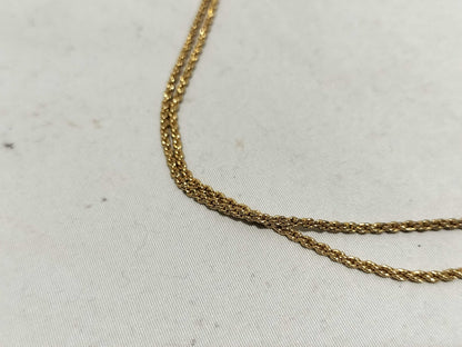 Dior logo necklace necklace