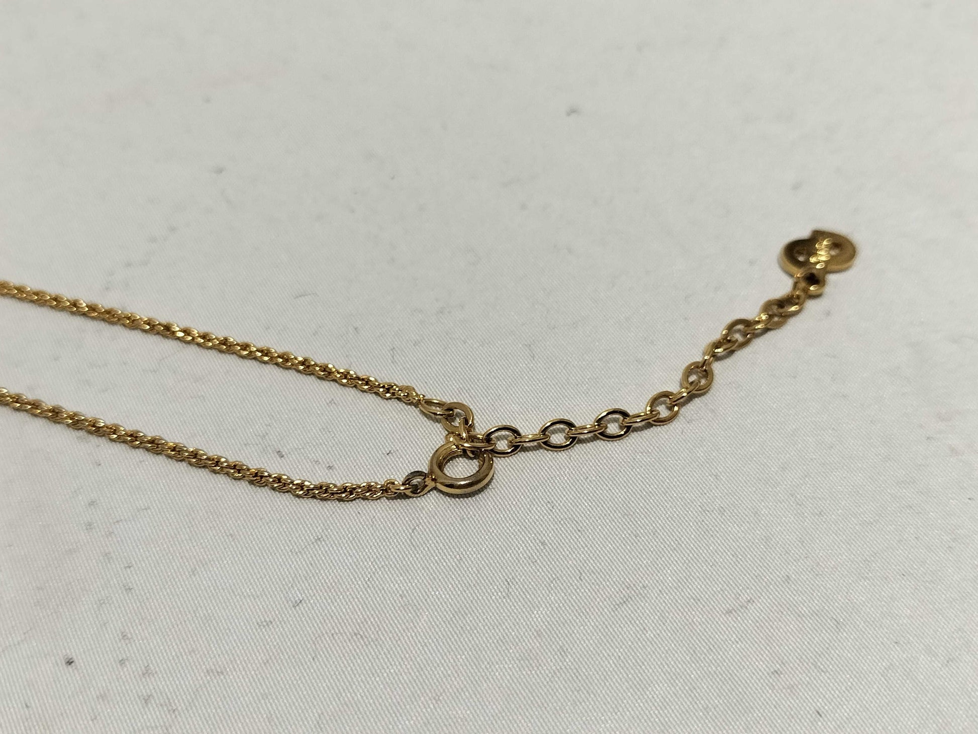 Dior logo necklace necklace
