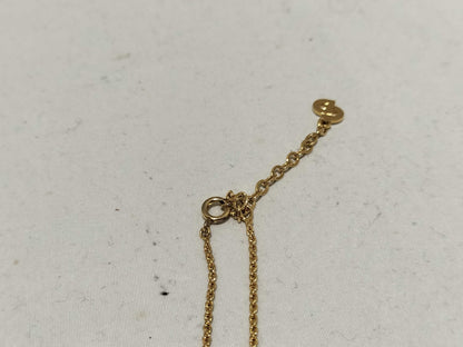 Dior logo necklace necklace