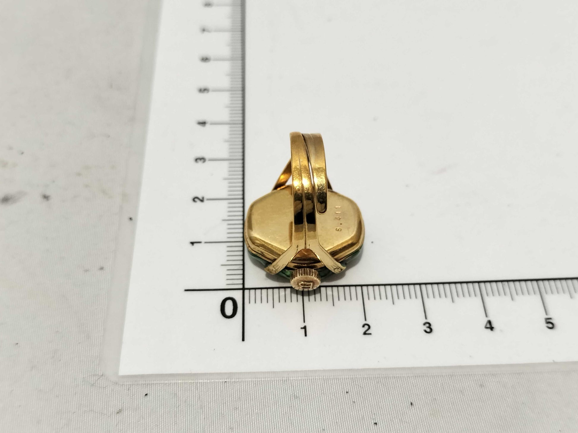 Buffeler Hand-Wound Ring Watch Ring