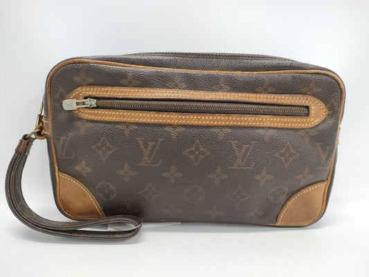 LOUIS VUITTON Monogram Marly Dragonne Second Bag