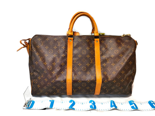 LOUIS VUITTON VI0970 Monogram Keepall 50 Boston Bag