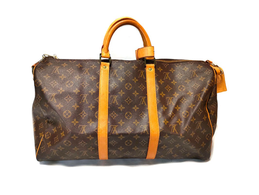 LOUIS VUITTON VI0970 Monogram Keepall 50 Boston Bag