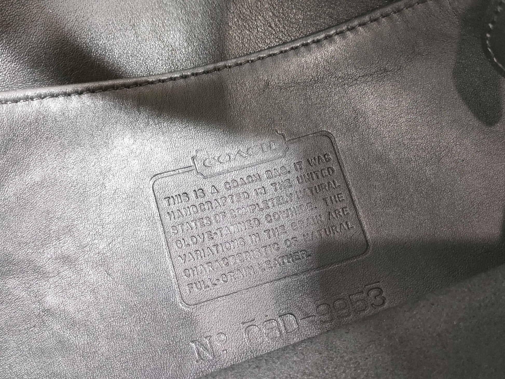 COACH Old Coach Shoulder Bag Bucket Shoulder Bag