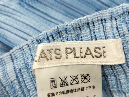 ISSEY MIYAKE Pleats Please Skirt Blue Skirt