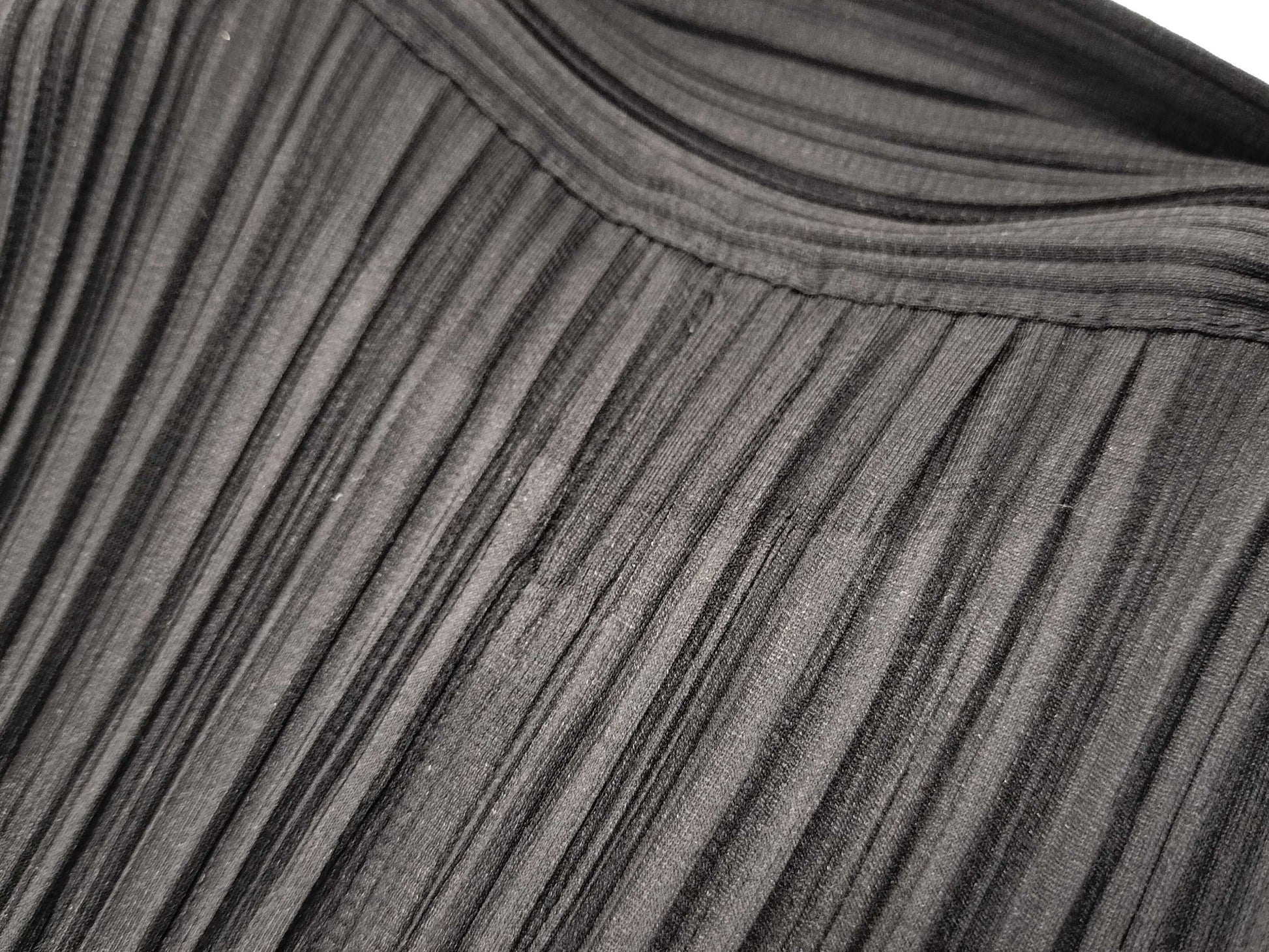 ISSEY MIYAKE Pleats Please Short Sleeve Shirt Black Shirt