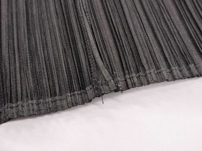 ISSEY MIYAKE Pleats Please Short Sleeve Shirt Black Shirt