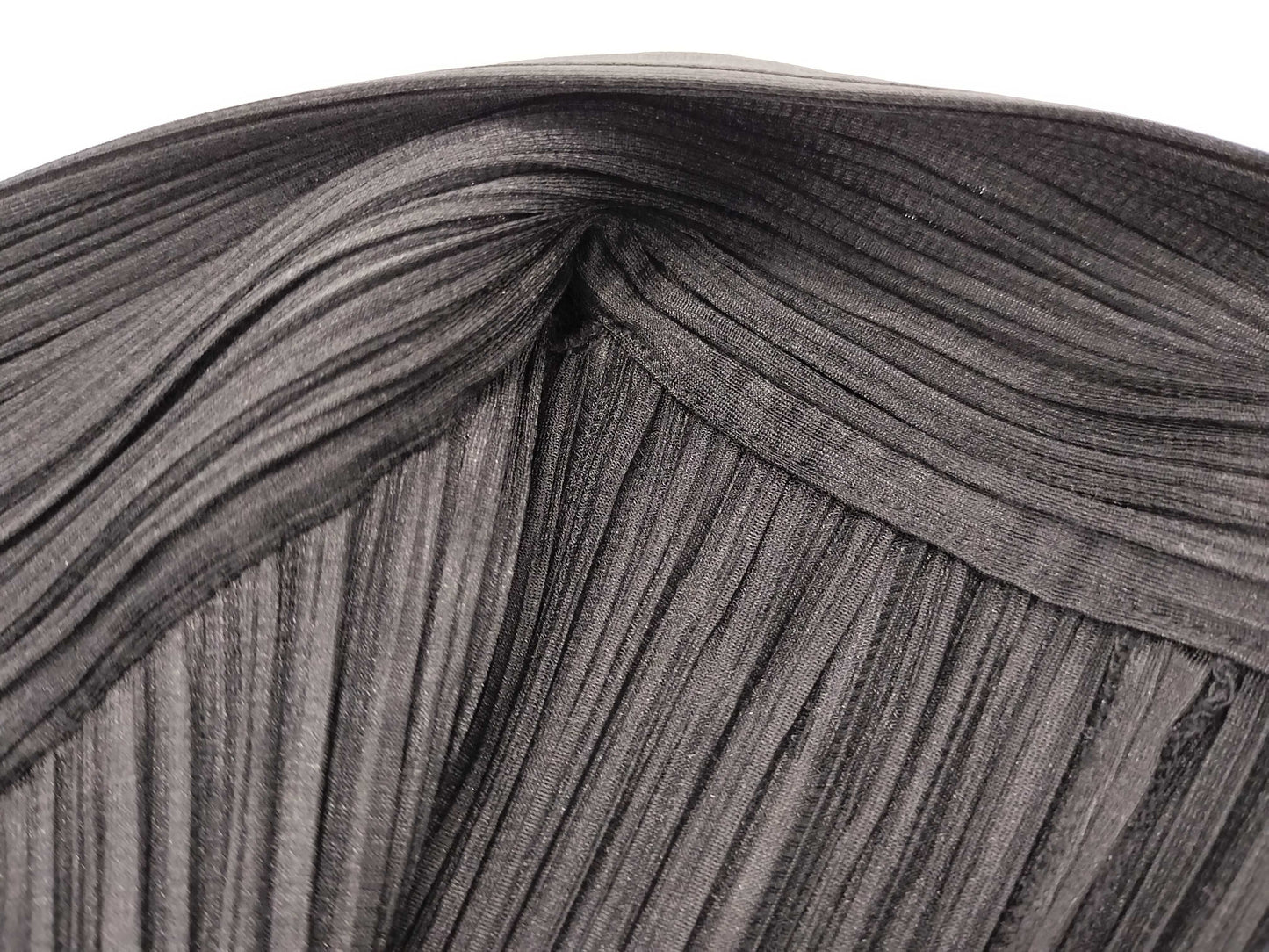 ISSEY MIYAKE Pleats Please Short Sleeve Shirt Black Shirt