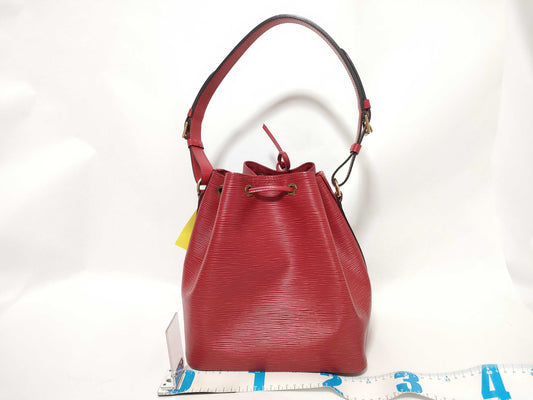 LOUIS VUITTON AR0958 Epi Noe Red Shoulder Bag