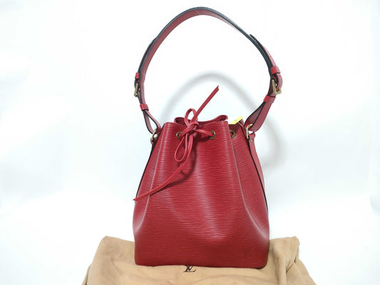 LOUIS VUITTON AR0958 Epi Noe Red Shoulder Bag