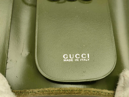 GUCCI Horsebit Key Case/Suede Key Case/Key Holder