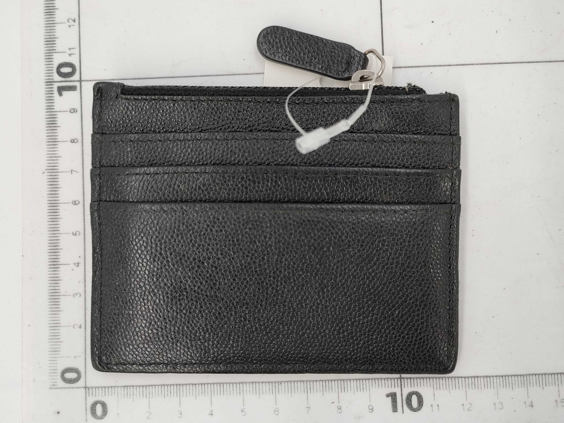 CHANEL Caviar Skin Coco Button Fragment Case, Card Case, 22 Series Coin Case