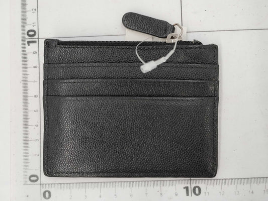 CHANEL Caviar Skin Coco Button Fragment Case, Card Case, 22 Series Coin Case