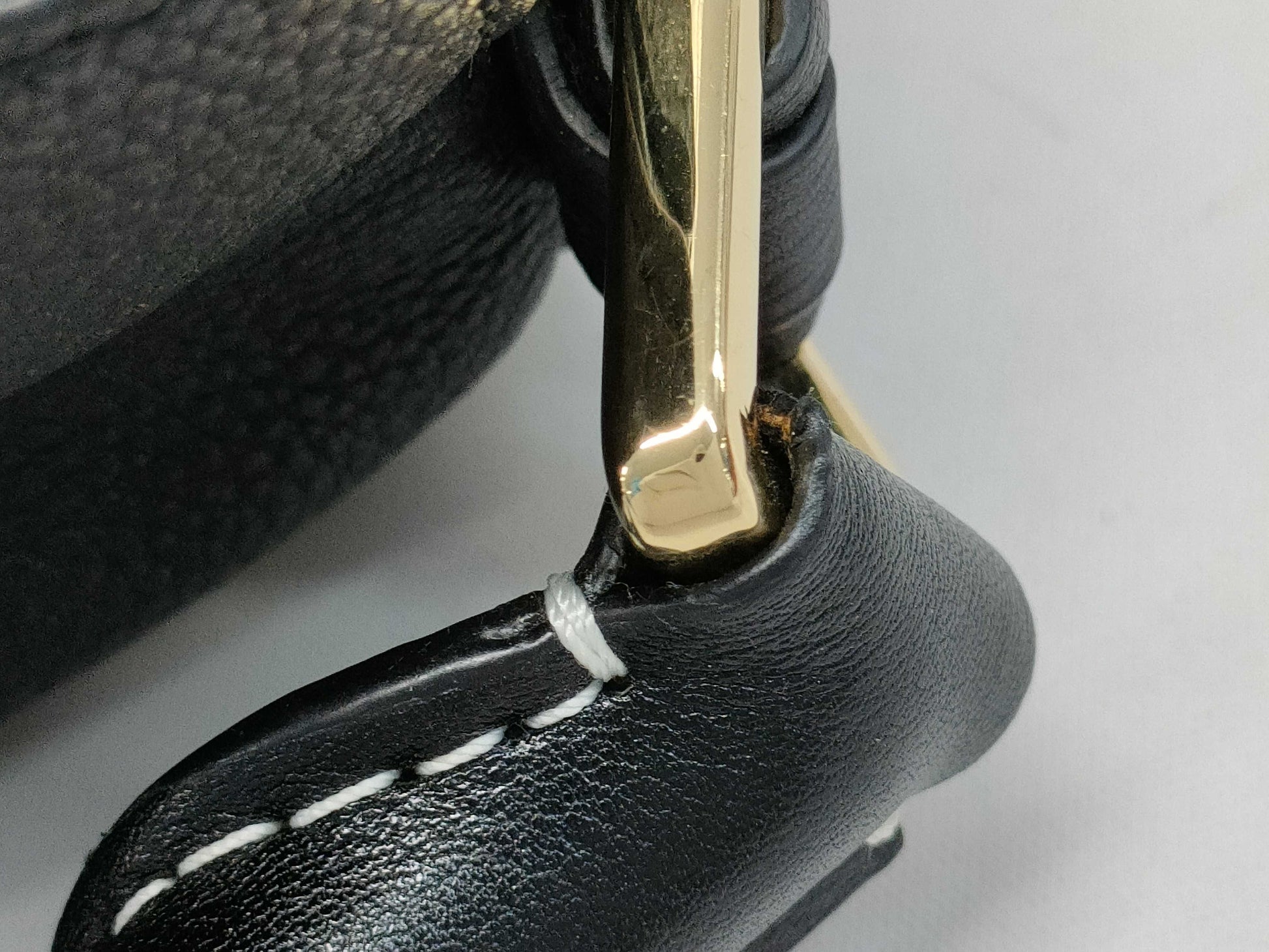 LOEWE Puzzle Edge Small Soft Grain Calfskin Navy Handbag
