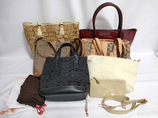 COACH Folli Follie bag set handbag