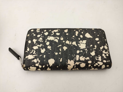 Dior round long wallet