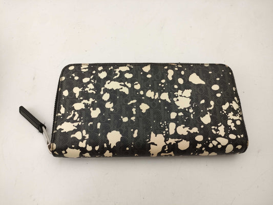 Dior round long wallet