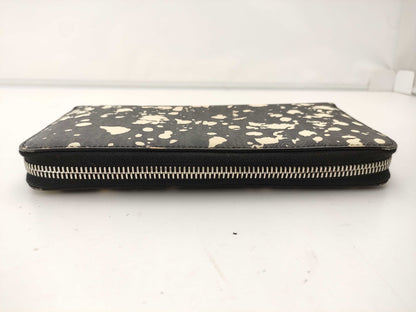 Dior round long wallet