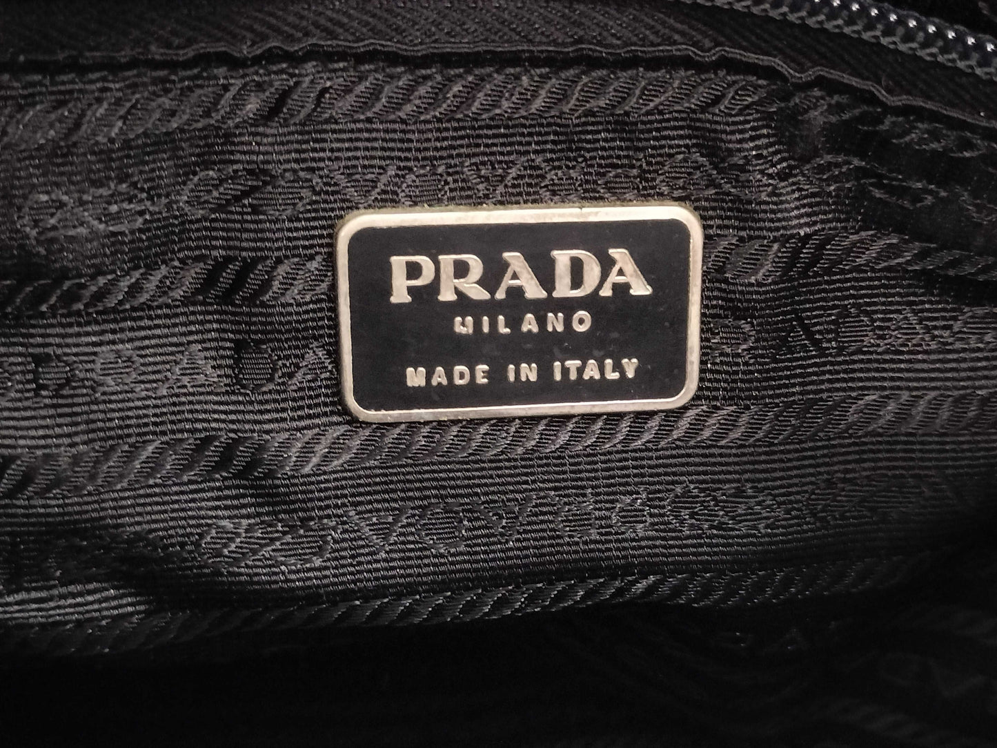 PRADA nylon tote bag
