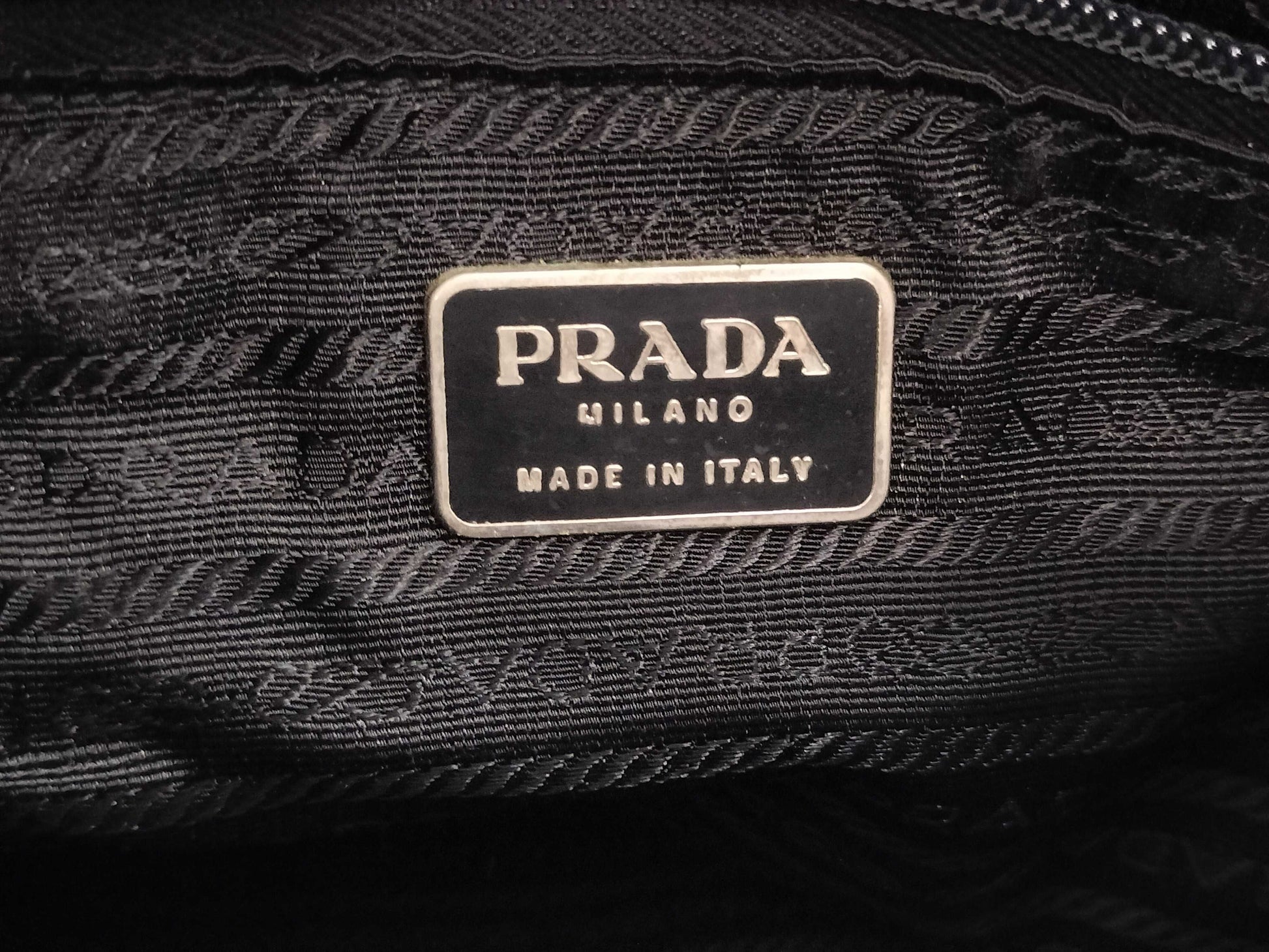 PRADA nylon tote bag