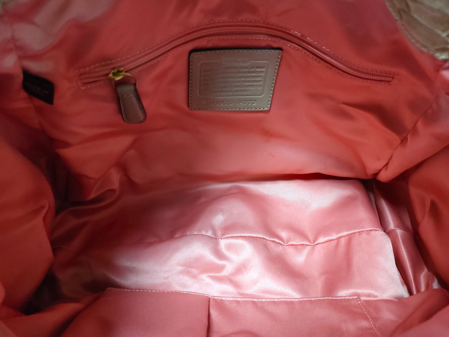 COACH Python Shoulder Bag 14773 Shoulder Bag
