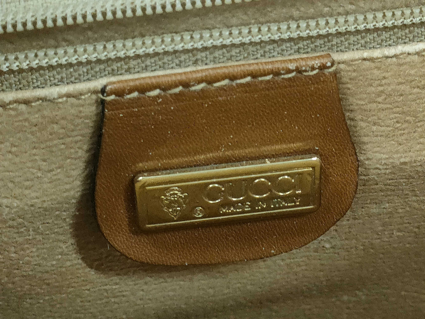 HERMES Air Line Tote / Gucci Old 004 49 0195 Bag Set Handbag