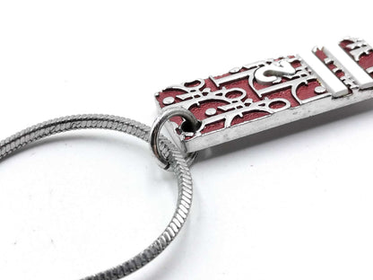 Dior Plate Logo Necklace Necklace