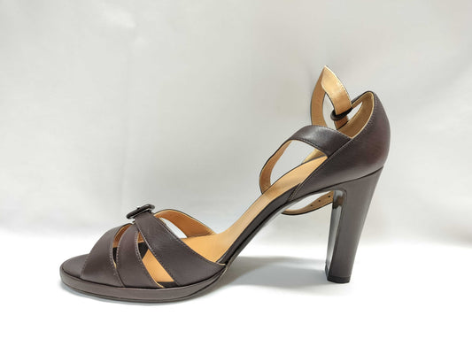 HERMES leather sandals
