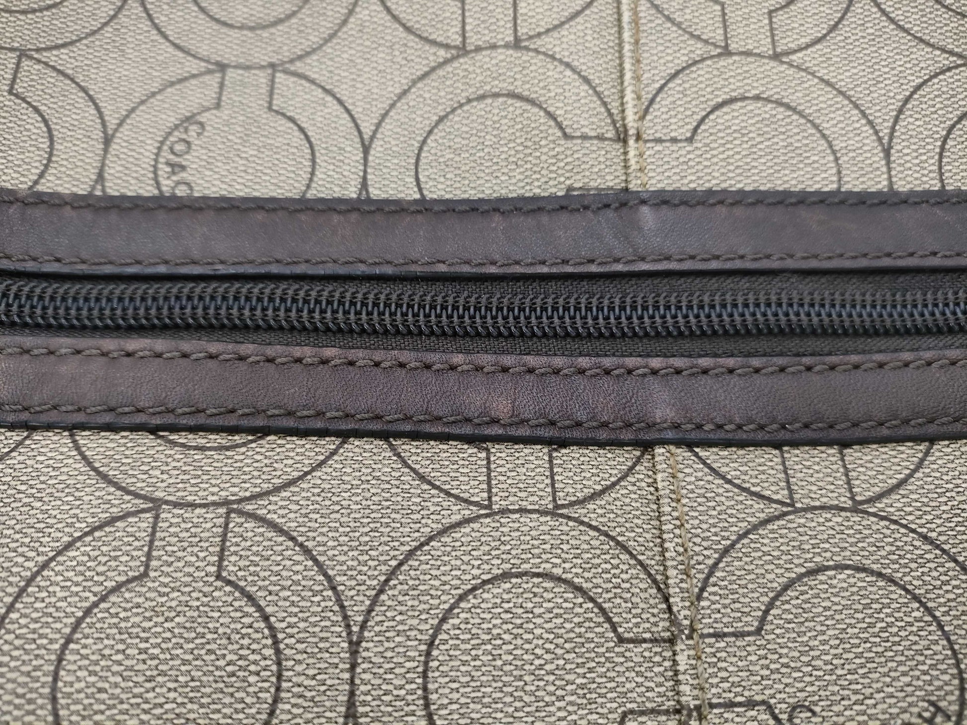 COACH Op Art Shoulder Bag