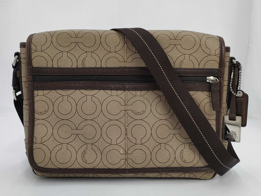COACH Op Art Shoulder Bag