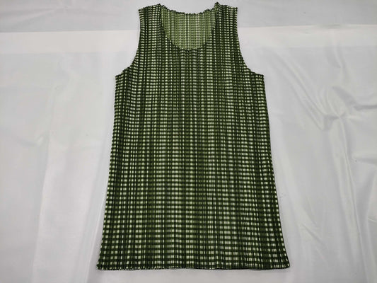 Pleated sleeveless top Tops